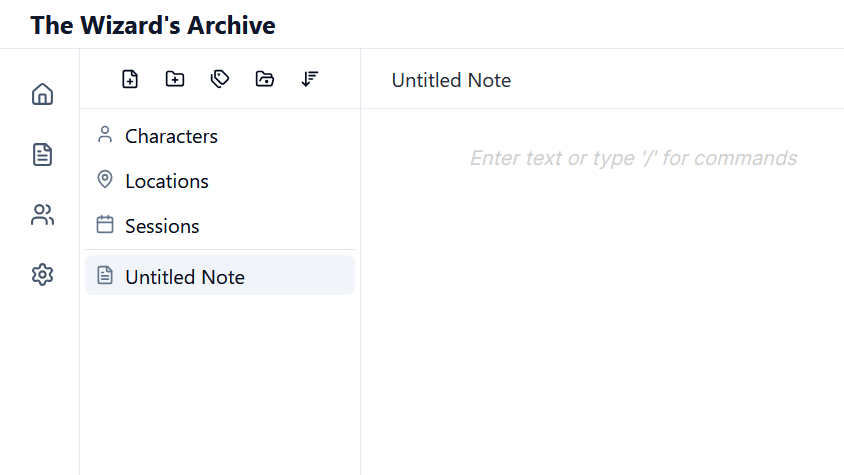 The Wizard's Archive